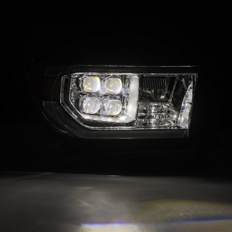 AlphaRex 07-13 Toyota Tundra / 08-17 Sequoia NOVA LED Proj HL Chrome w/Actv Light Seq. Sig + DRL 880819 *Discontinued
