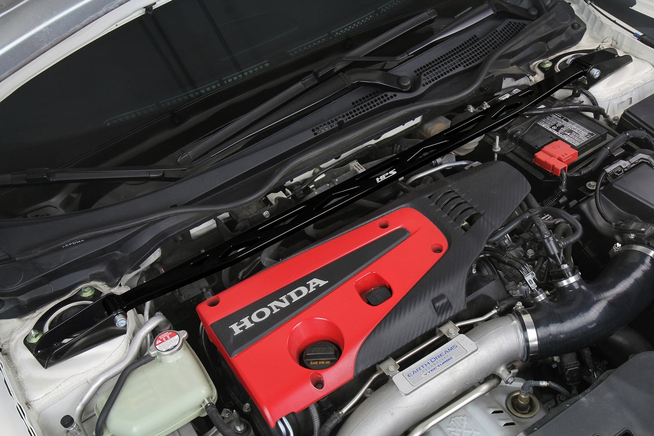 HPS Performance Front Strut Bar Honda 2016-2023 Civic 2.0L , 42-112