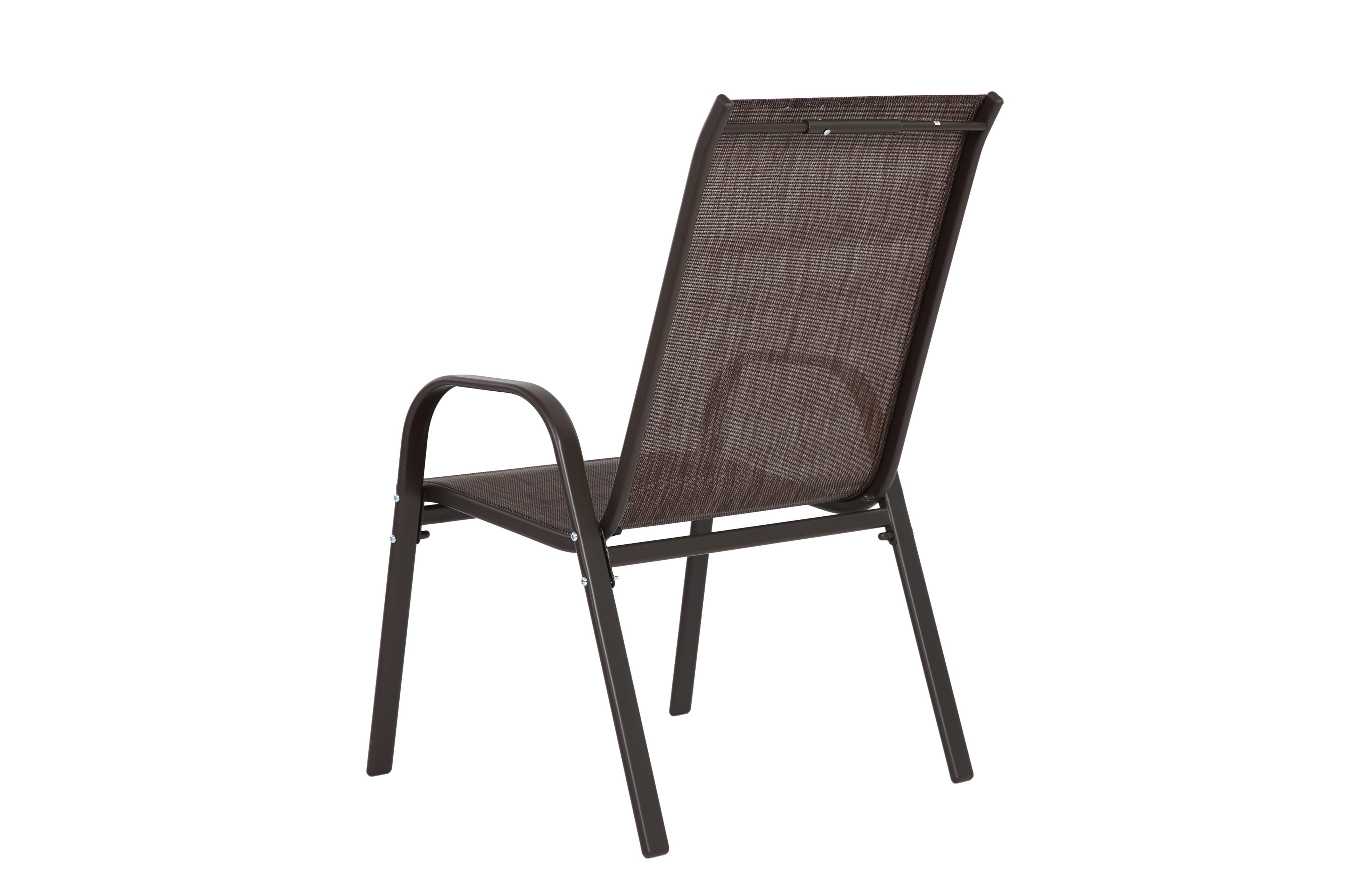 6 Piece Patio Chairs, Outdoor Camping Chairs with Breathable Textilene Fabric