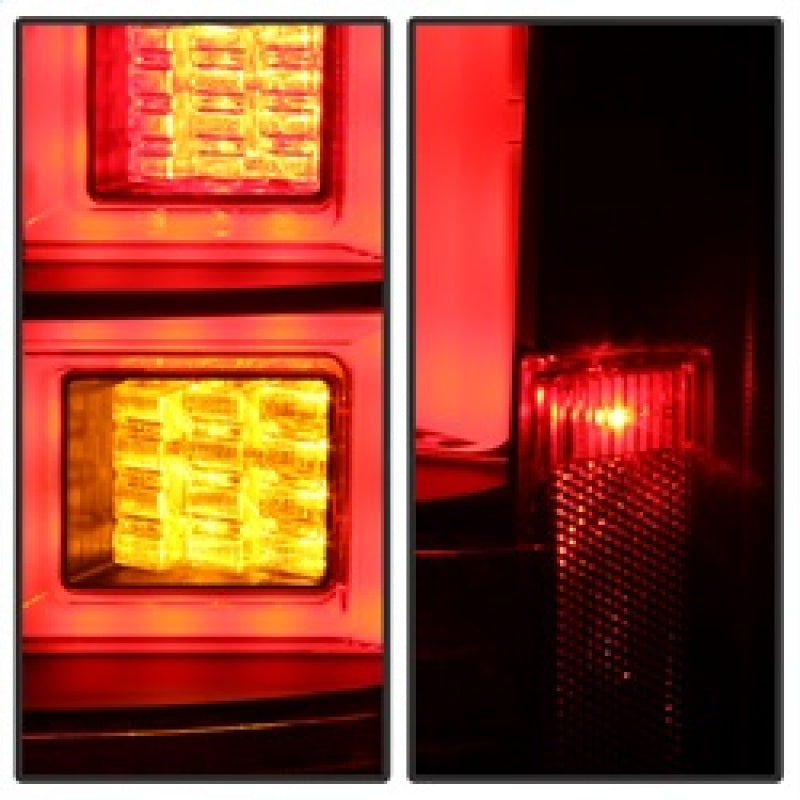 Spyder Land Rover Discovery 3 LR3 05-09 Light Bar LED Tail Lights Black ALT-YD-LRD05-LED-BK 5080813