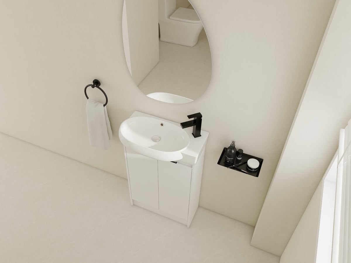 23" Freestanding Bathroom Vanity with Sink