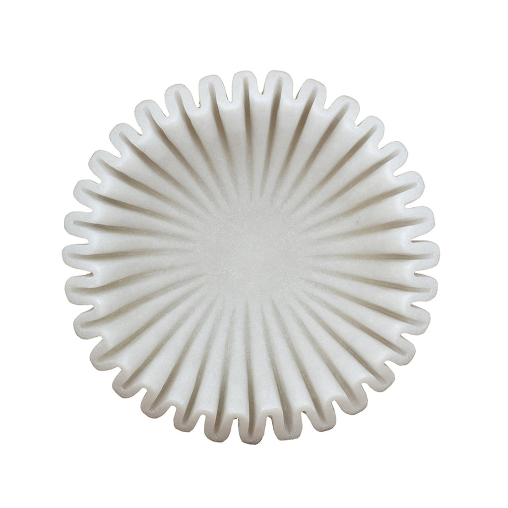 D9.5x2.5" Wavy Round Bowl