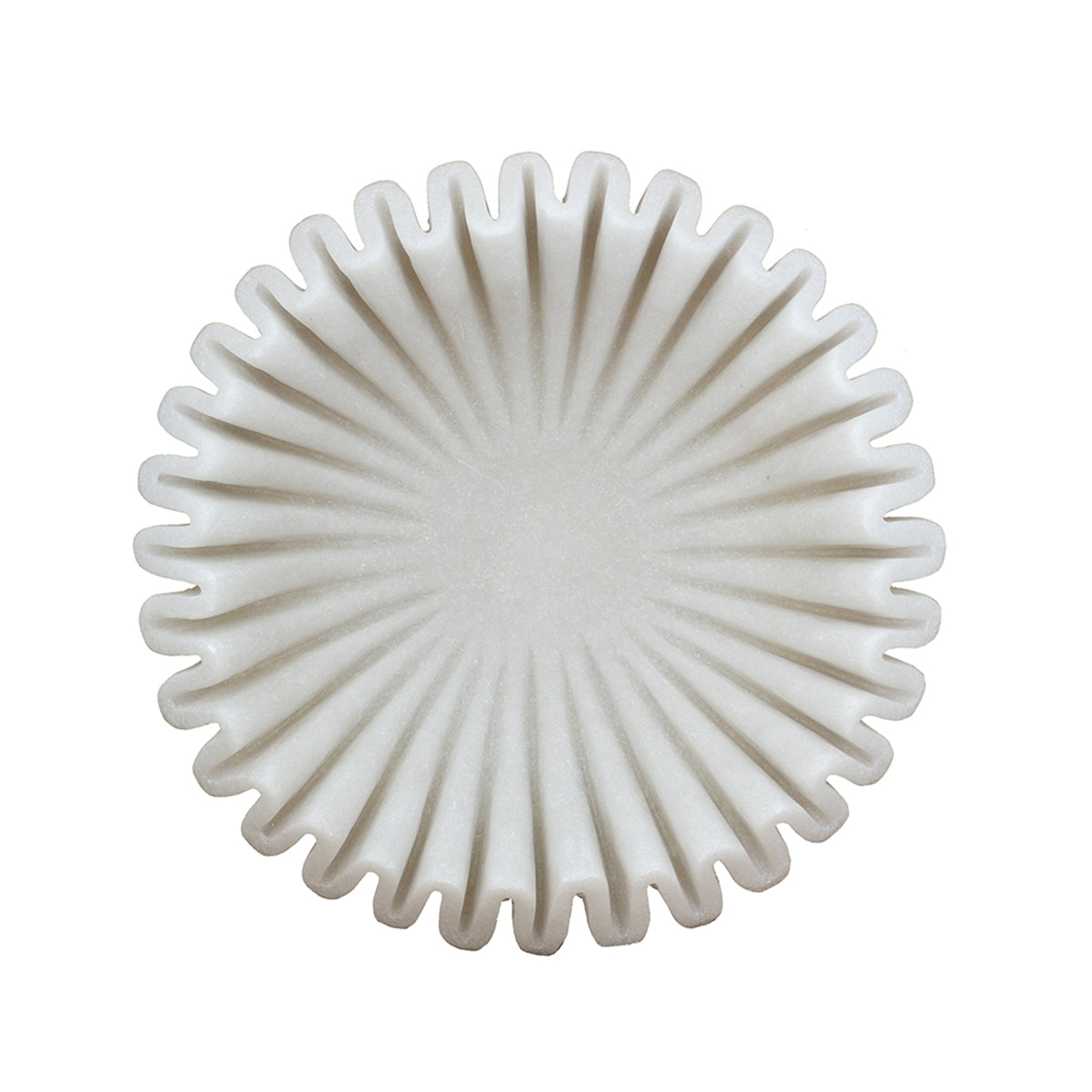 D9.5x2.5" Wavy Round Bowl
