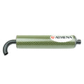 Athena Agrale 50 Carbon Silencer 60x250mm w/Internal Mouth Bore 20mm per 50-80cc S410000303002
