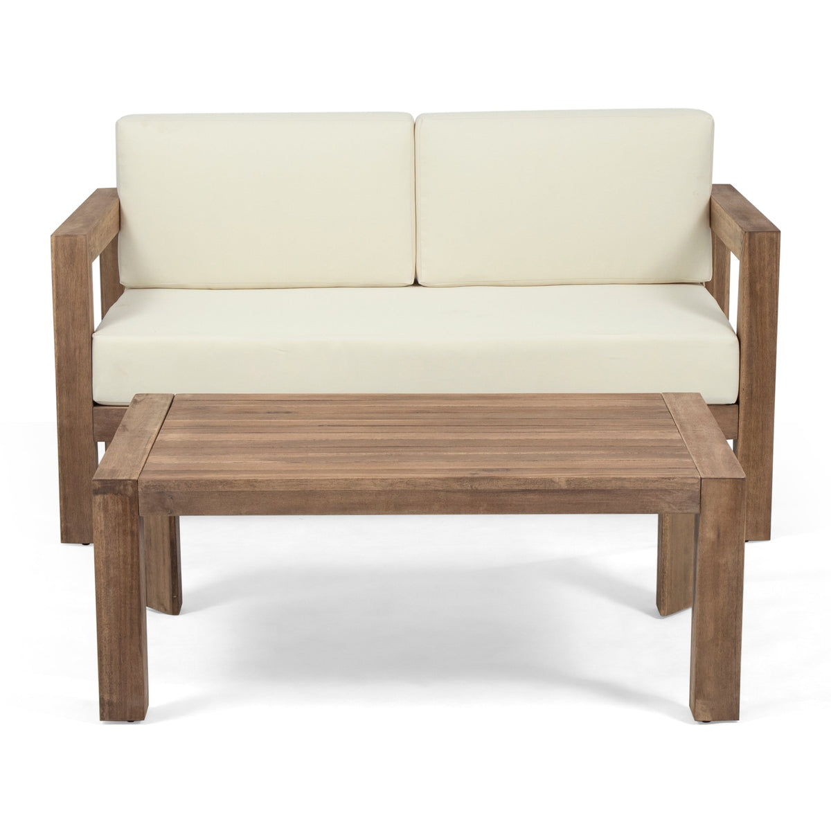 Genser Loveseat & Coffee Table