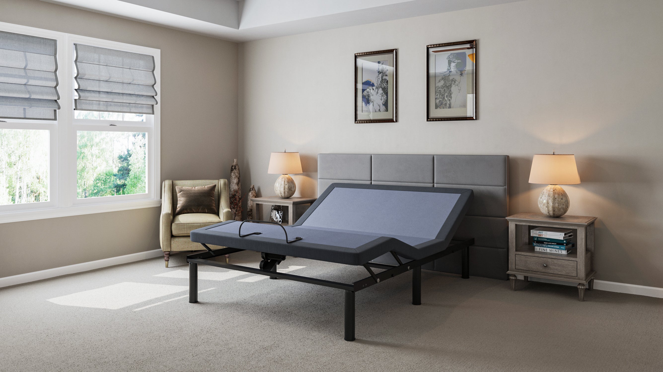 BT2000 Full Adjustable Bed Base