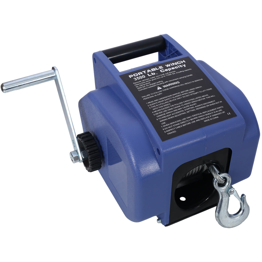 12V 3500lbs Trailer Winch