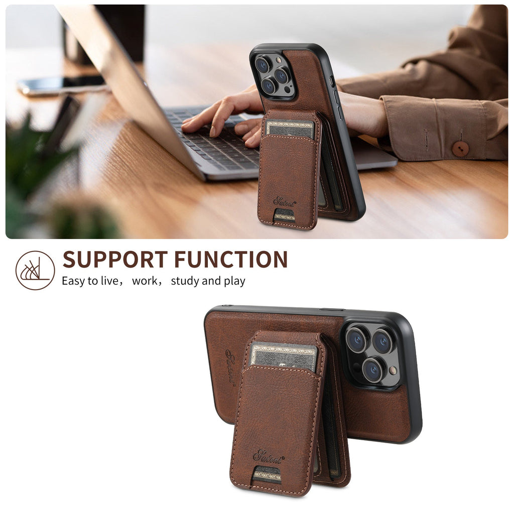 Compatible With The S26 Two-in-one Phone Case And Magnetic Card Holder