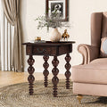 Solid Wood End Table with Drawer