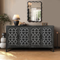 Hollow Four Door Antique Cabinet