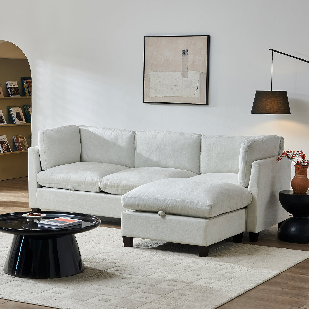 96.5" Sectional Couch for Living Room