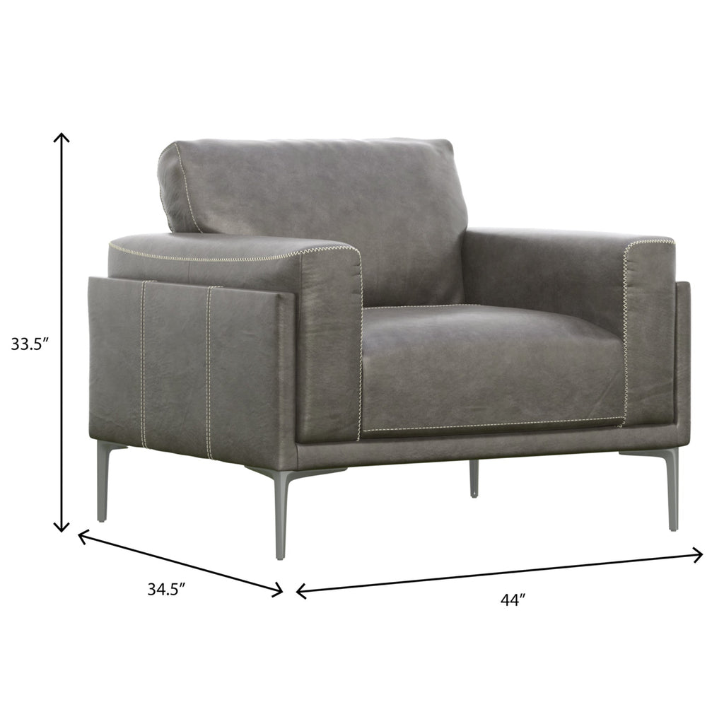 Charcoal Accent Chair