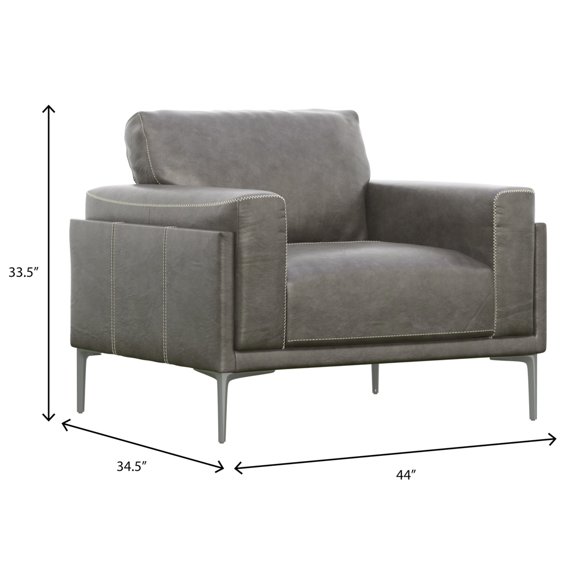 Charcoal Accent Chair
