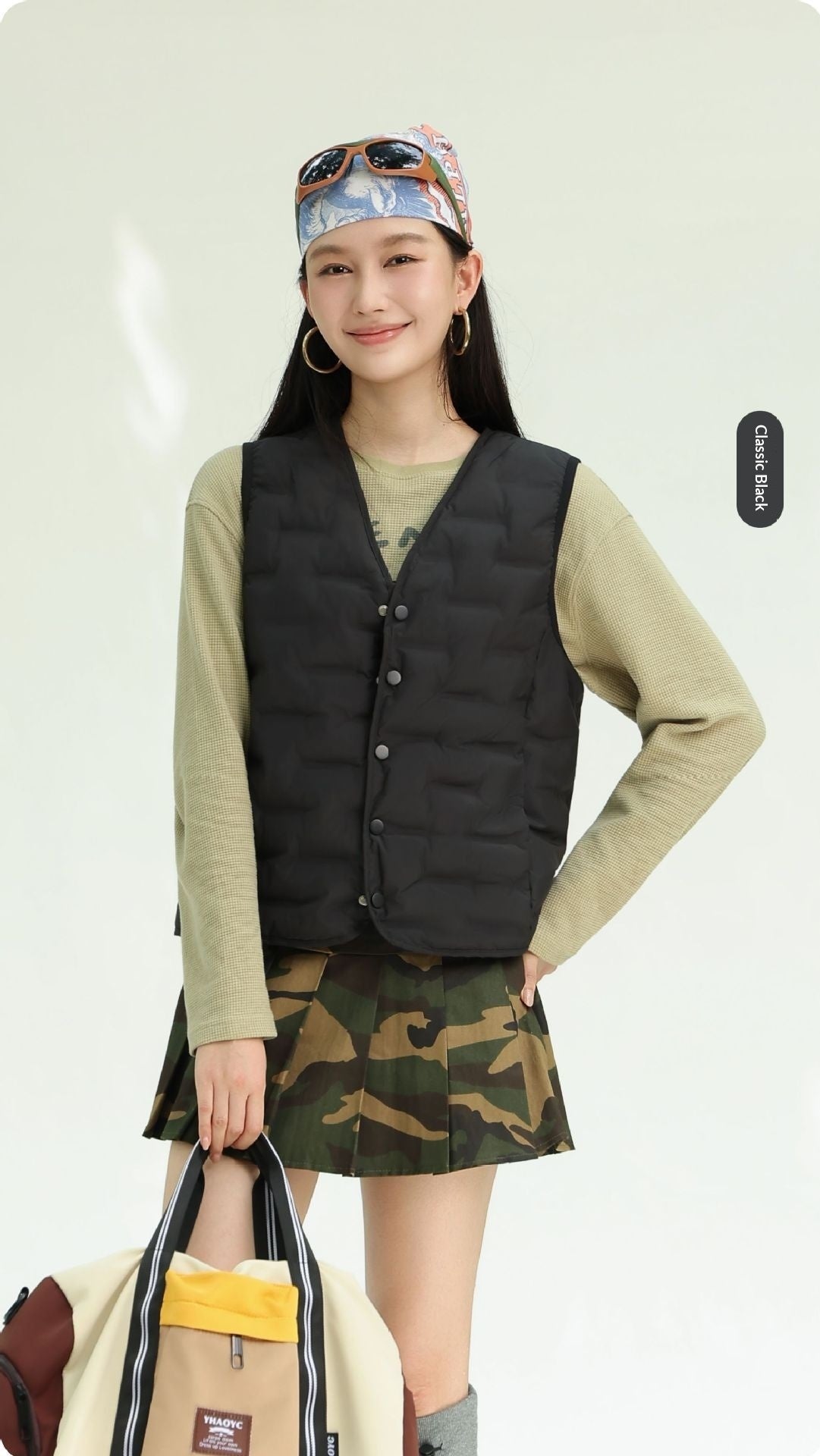 Down-filled Vest For Outdoor Wear Waterproof Womens Waistcoat