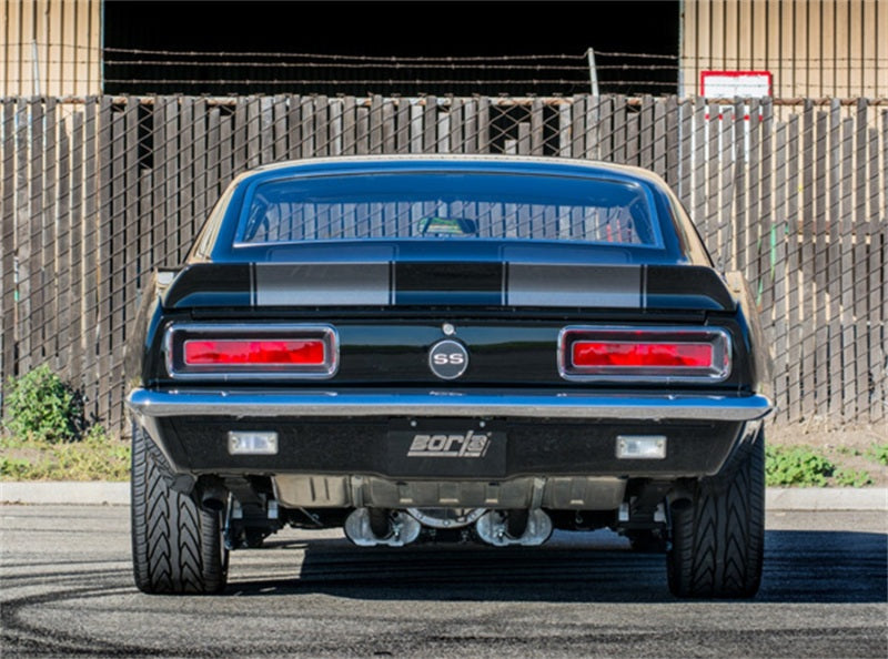Borla CrateMuffler BBC 396/402/427 ATAK 2.5 inch ID Offset/Center 14in x 4.35in x 9in Oval Muffler 400852