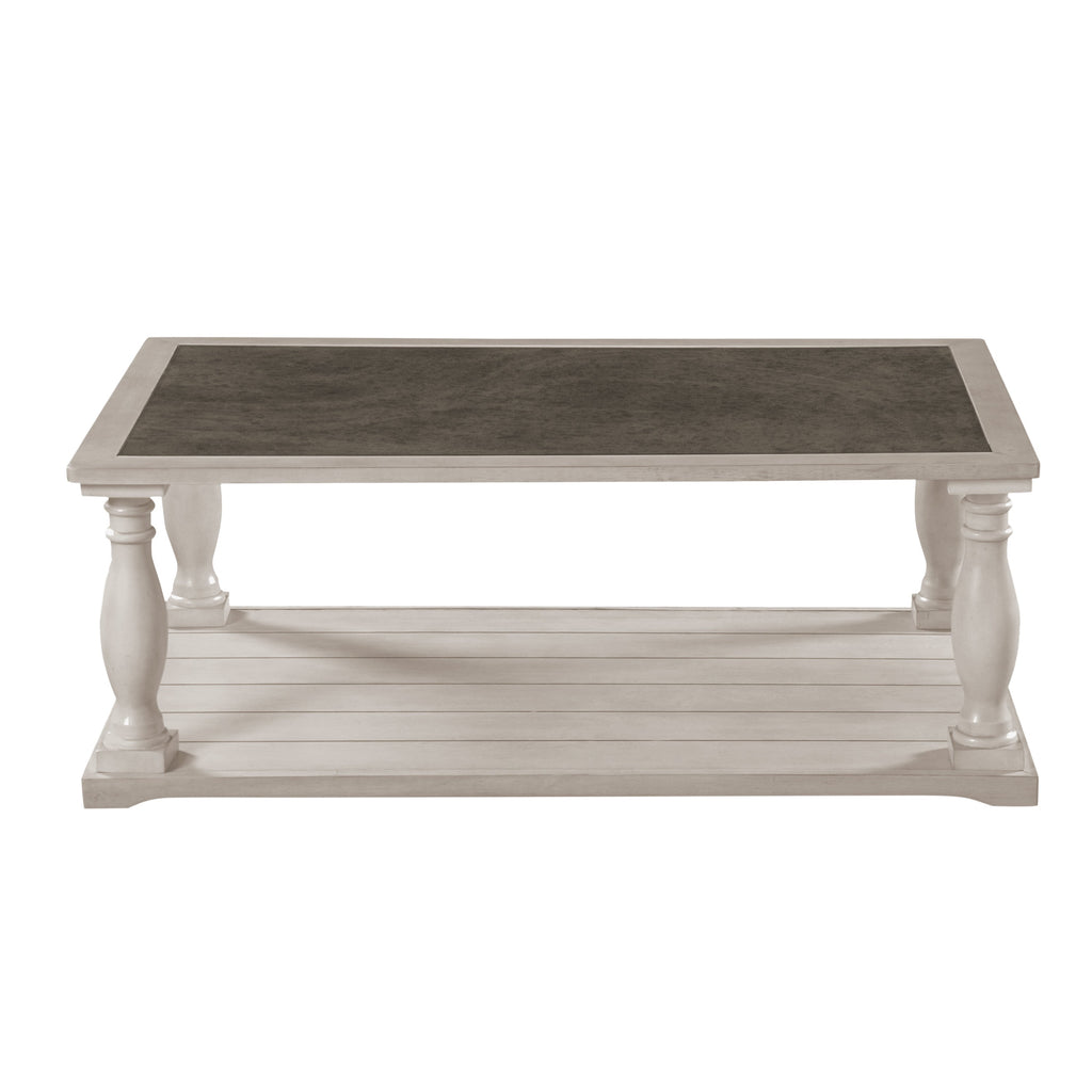 Vibe Haus Farmhouse Rectangular Coffee Table