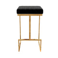 Joel Mid Century Modern Luxury Upholstered Stool