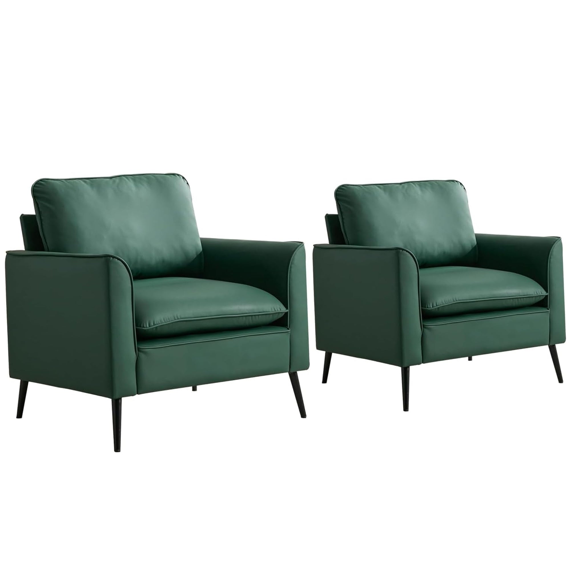 TS Cat Paw Leather Upholstered Sofa 2PC