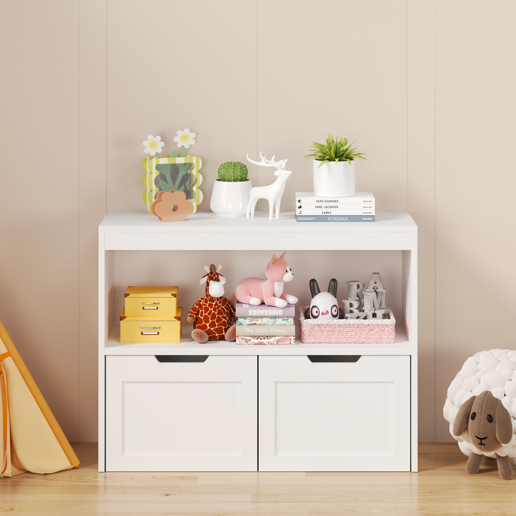 Book Organizer & Toy Storage Cabinet