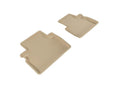 3D MAXpider 2016-2017 Infiniti QX50 Kagu 2nd Row Floormats - Tan L1IN01921502
