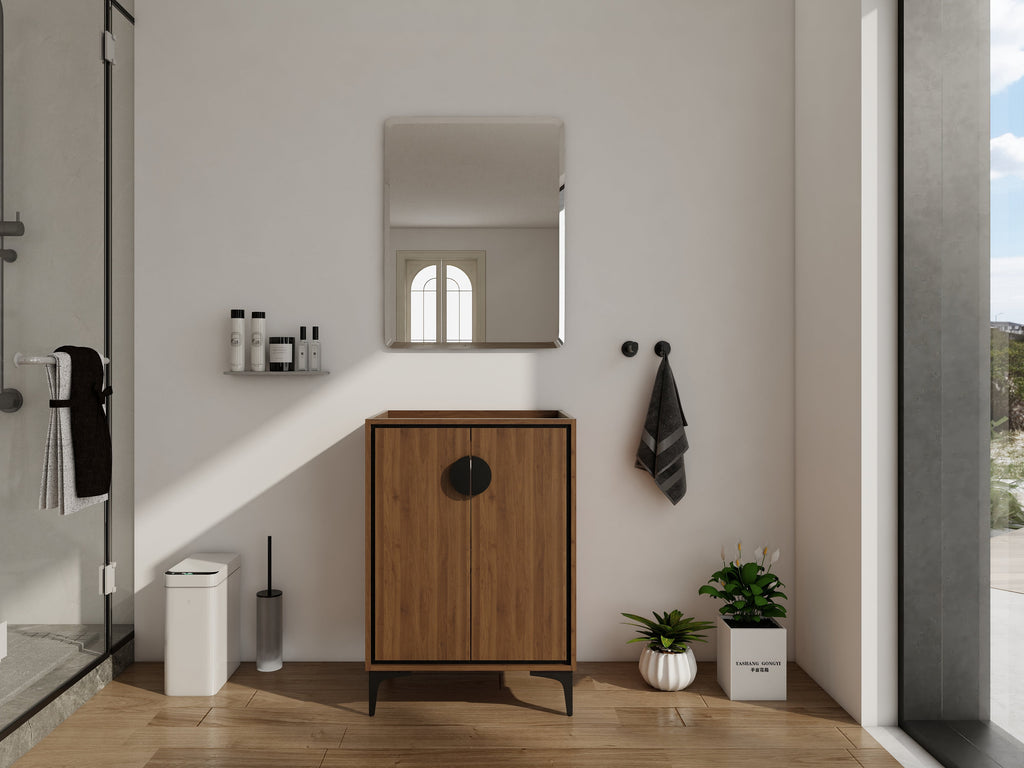 24'' Bathroom Vanity Without Top Sink