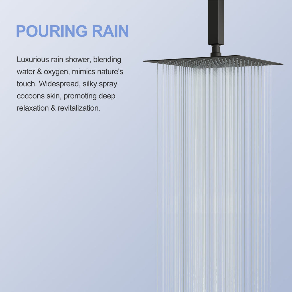 10" Stainless Steel Rainfall Shower Head
