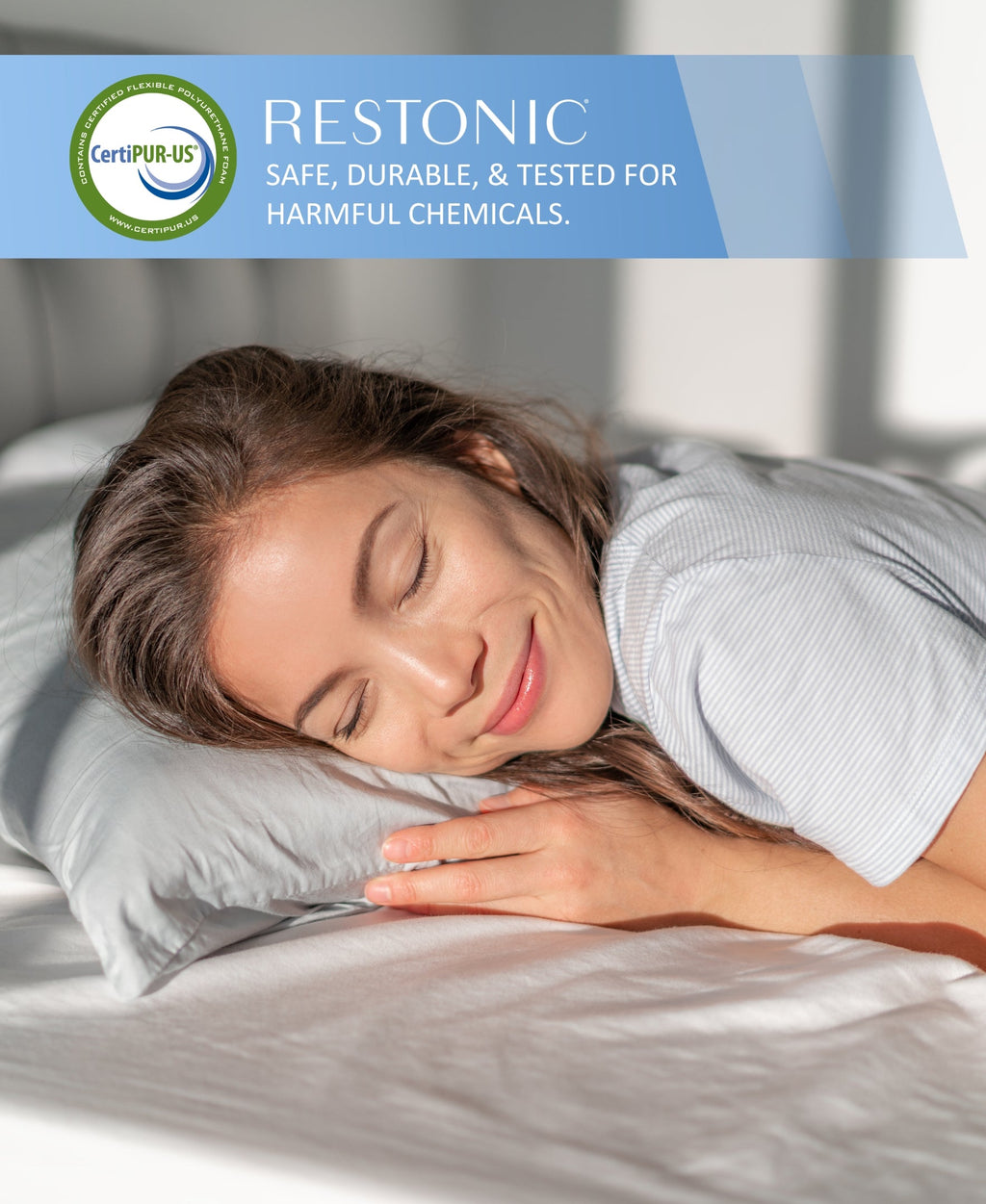 Restonic ComfortCare Hybrid Heartland Euro Top, Full