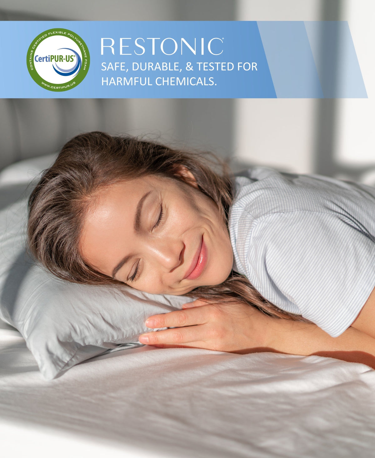 Restonic ComfortCare Hybrid Heartland Euro Top, Full
