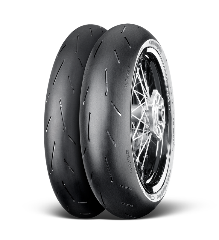 Continental Tire Continental ContiAttack SM 2 - 120/70R17 M/C 58H TL Front 02447740000