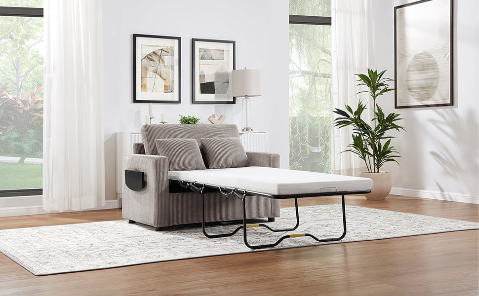 Twin Size Sofa Bed with USB Ports