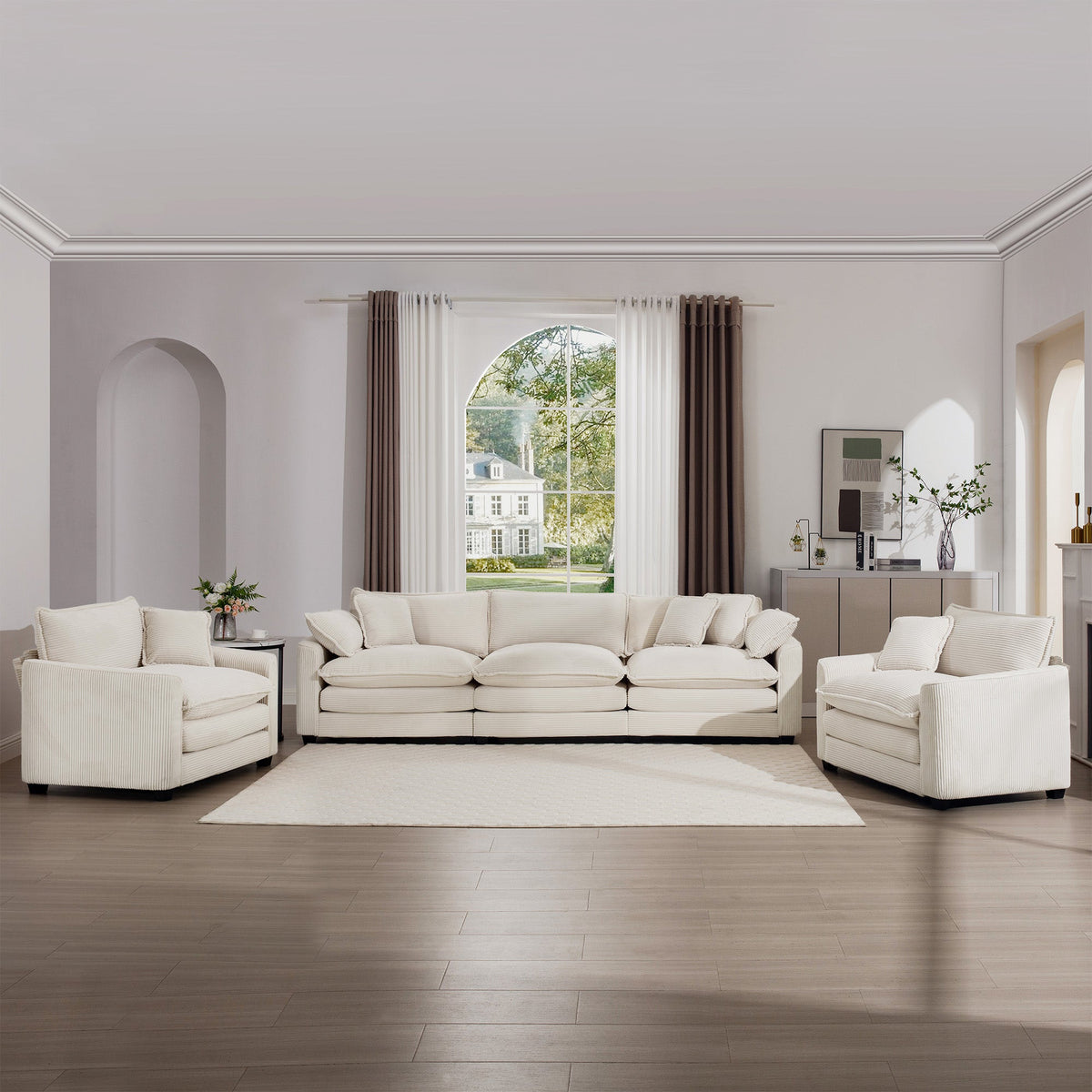 Luxurious and Sophisticated Sofa Set