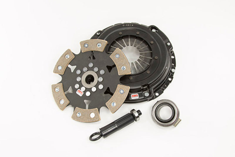 Comp Clutch 1993-1995 Honda Civic Del Sol Stage 4 - 6 Pad Rigid Ceramic Clutch Kit 8022-0620