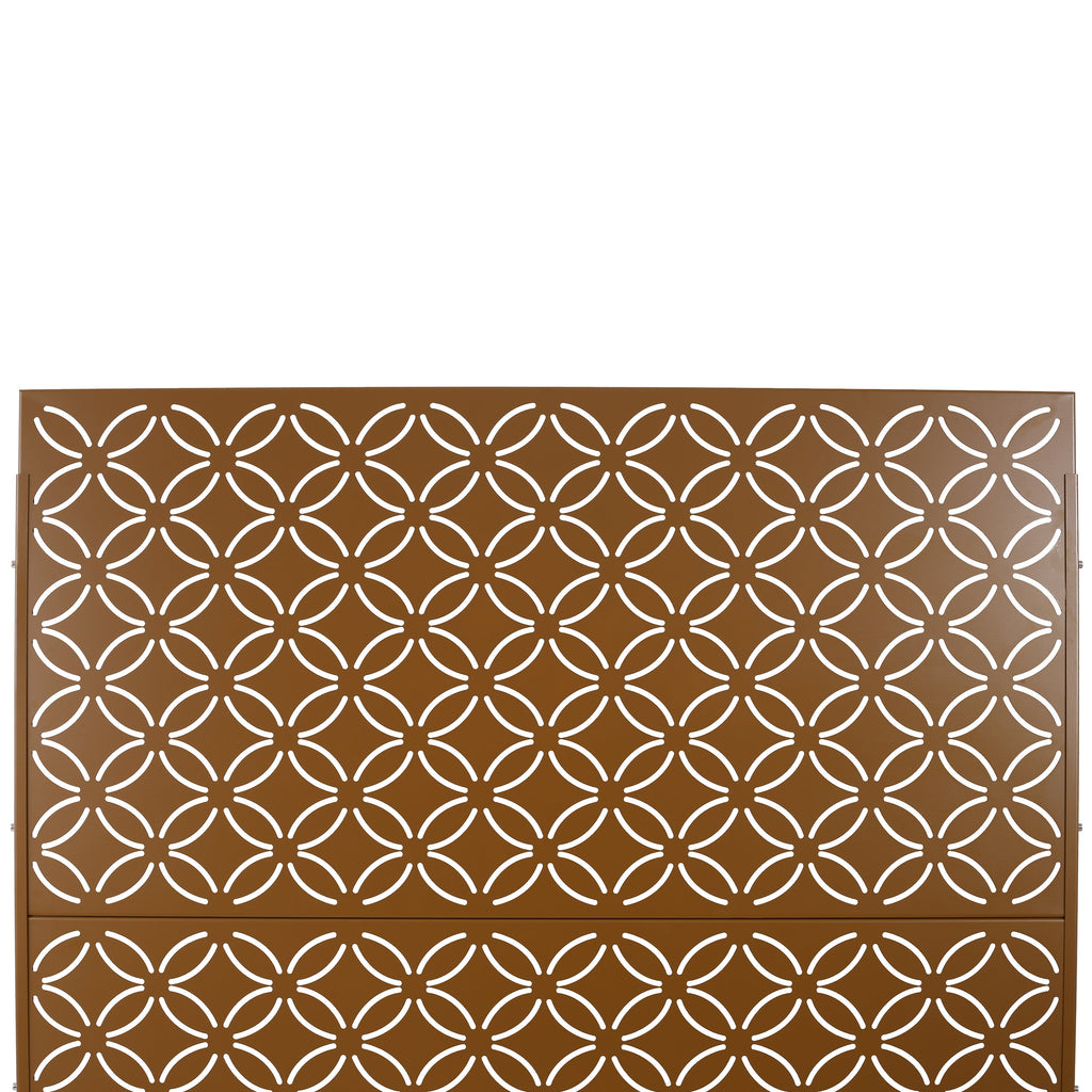 Freestanding Metal Privacy Screen
