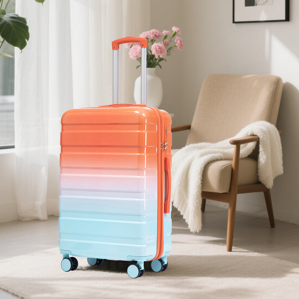 3-Piece PC Spinner Wheel Luggage Set