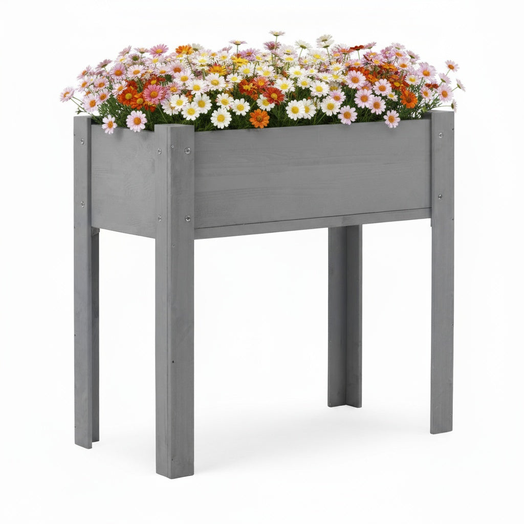 31x31x16 Inch Raised Garden Bed With Legs