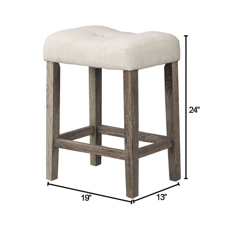 5 Piece Transitional Counter Dining Set