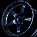 Advan GT Premium Version 20x11.0 / +05 ET / 5x114.3 / 73mm Bore / Racing Titanium Blue YAQ0M05EDP