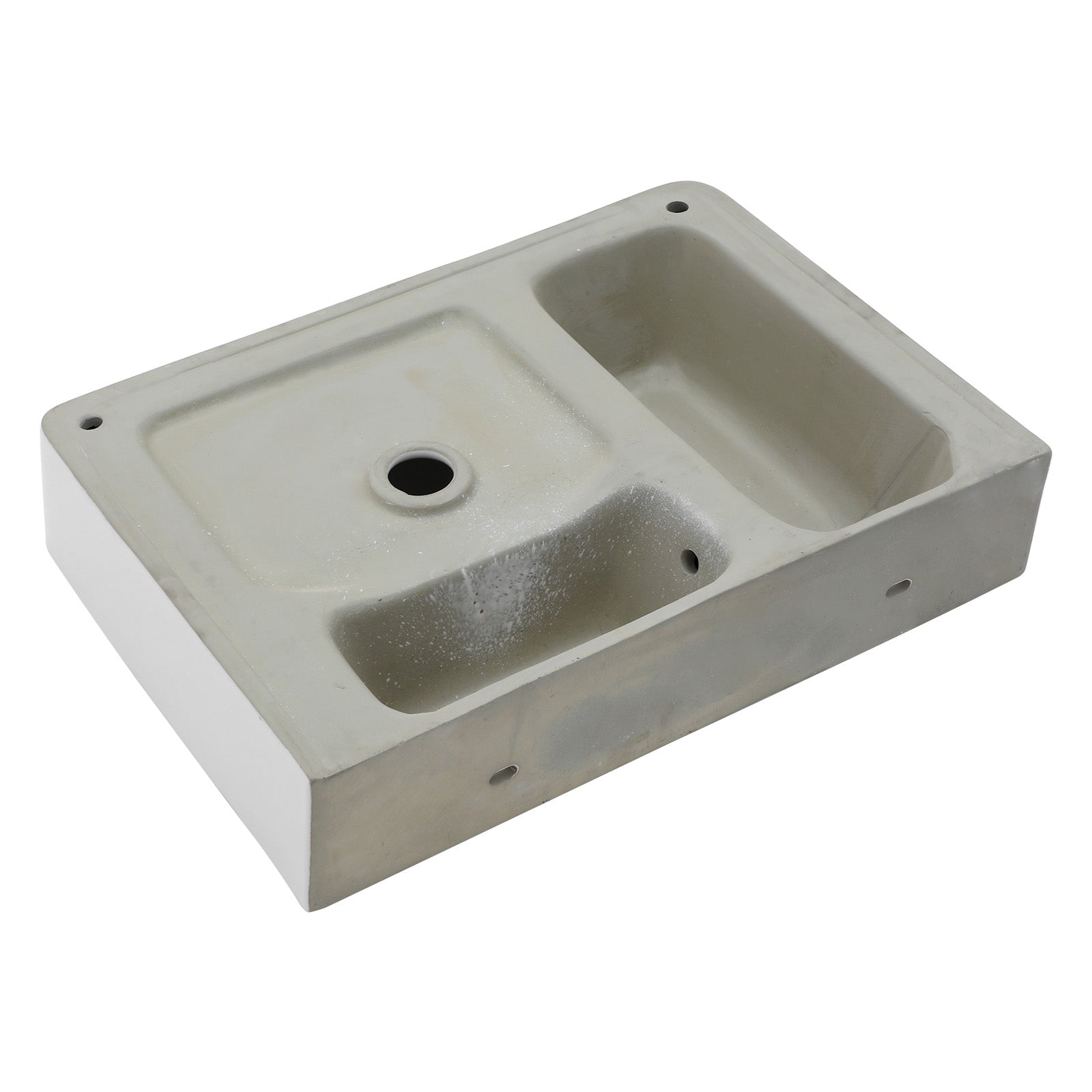 23.25"x15.75" Wall-Mounted Rectangular Ceramic Bathroom Sink