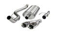 Corsa 11-13 Ford F-150 6.2L V8 Polished Sport Cat-Back Exhaust 14394