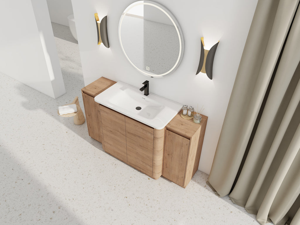 60'' Freestanding Bathroom Vanity With Storage