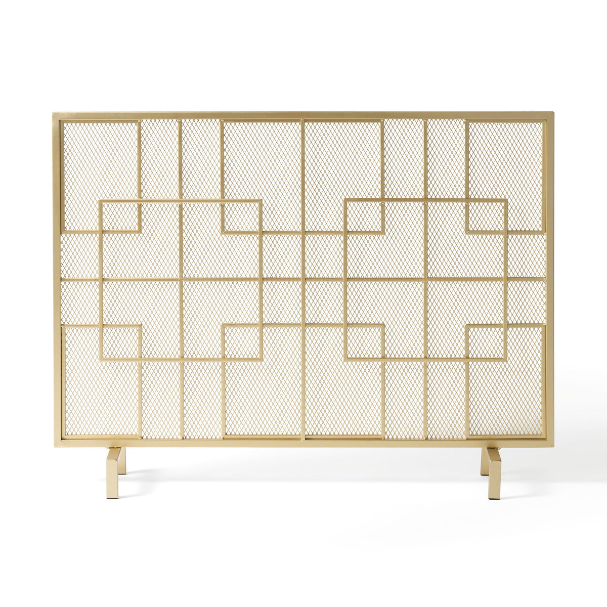 Dorothy Modern Iron Fire Screen