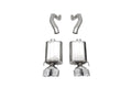 Corsa 06-13 Chevy Corvette C6 Z06 7.0L / 09-13 ZR1 6.2L Polished AxleBack Exhaust w/4.5in Twin Tips 21077