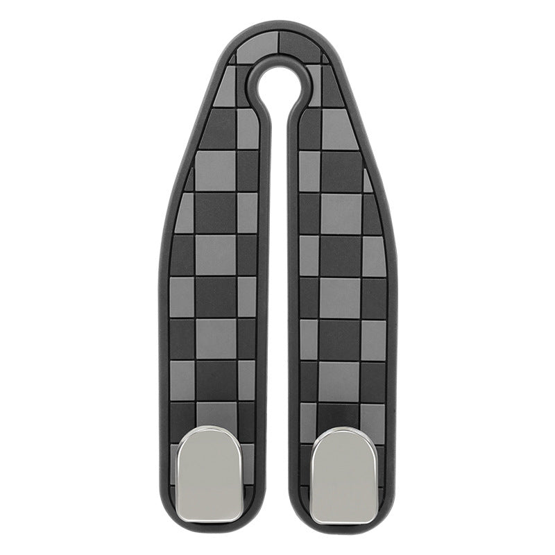 Rear Backrest Front-row Multi-functional Hidden Storage With Dual Hooks