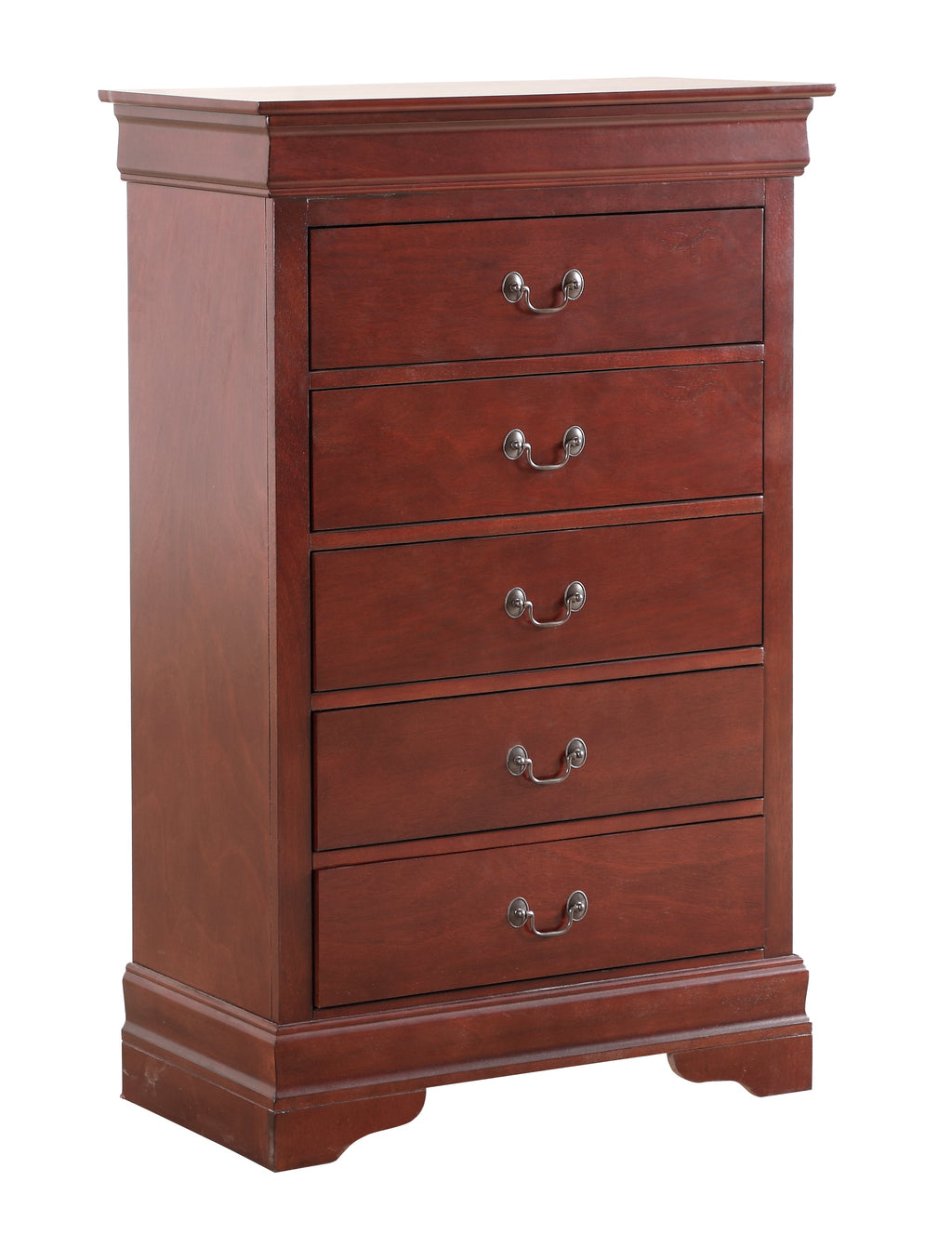 Elegant Cherry Traditional Storage Chest