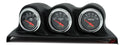 Autometer 07-10 Jeep Wrangler JK Oil PSI/Axle Temp/Volt 3 Piece Gauge Kit 8200