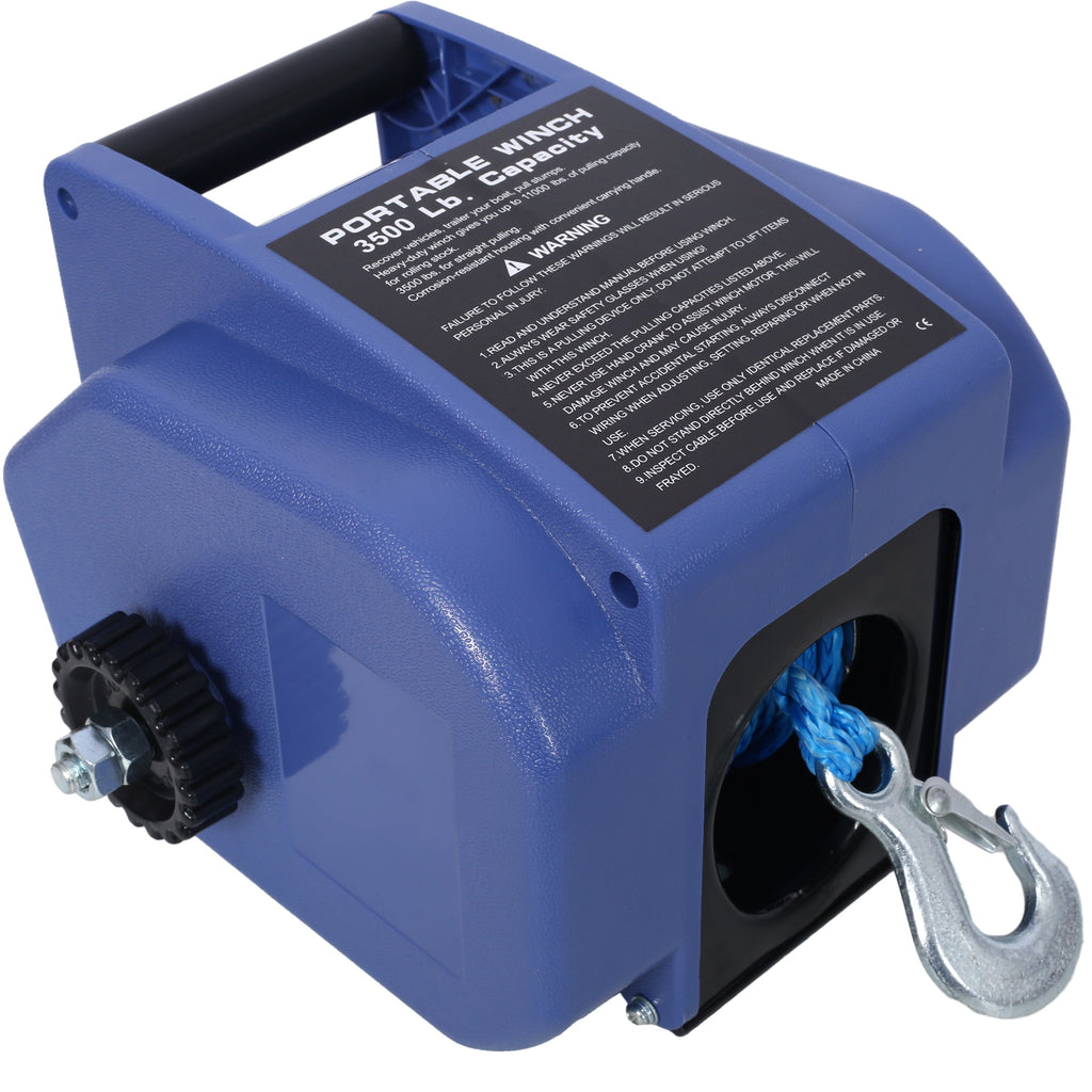 12V 3500lbs Reversible Electric Winch for Boats