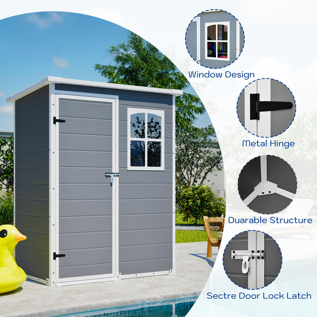5x3ft Premium Shed
