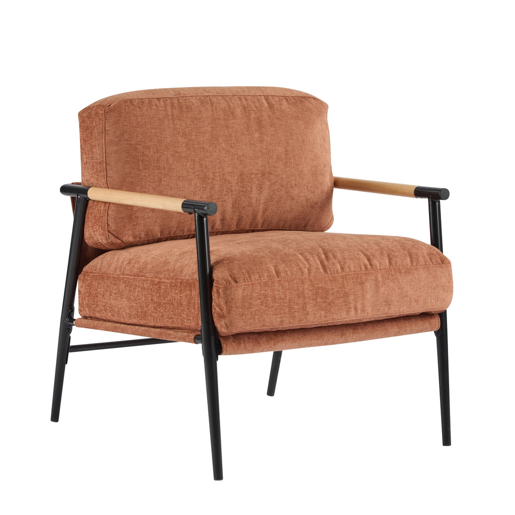 27.56" Modern Accent Chair with Plush Cushions
