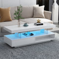 Vibe Haus LED Coffee Table with Storage