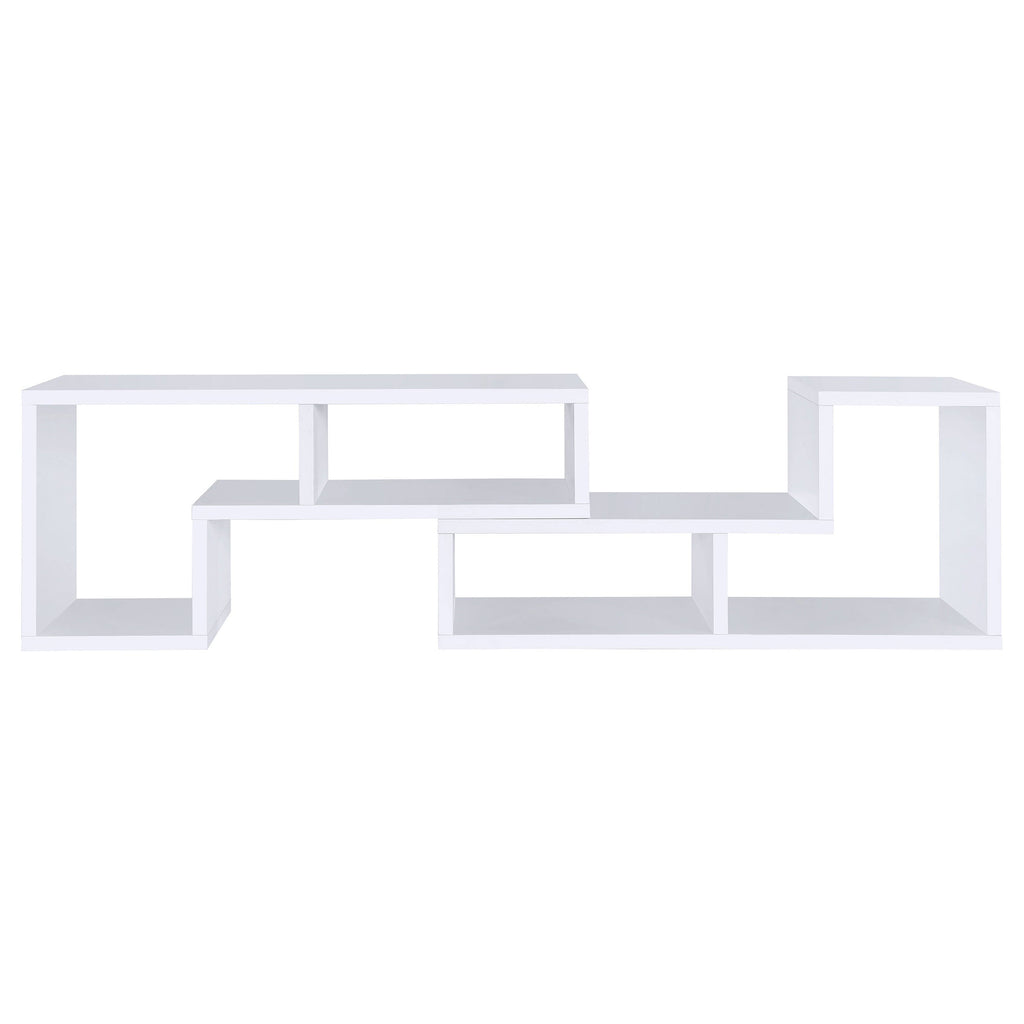 White Convertible Bookcase